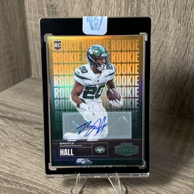 2022 Panini Honors - 2003 Rookies Breece Hall #75 Orange Signatures /25 (AU, RC)