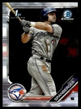 2019 Bowman Chrome Prospects Chad Spanberger Toronto Blue Jays #BCP-87