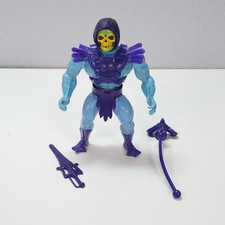Product Image: Vintage 1981 MOTU Skeletor SOFT HEAD Variant Complete Armor Belt Staff Sword