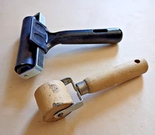 2 Brayers Wood Metal Vinyl for arts and crafts supplies