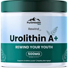 Urolithin A Supplement for Healthy Aging - Mitochondrial Nutrition 60 Caps