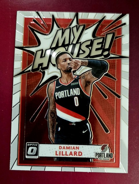 2020-21 Panini Donruss Optic - My House! Damian Lillard #7 Portland