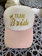 NEW Team Bride Trucker Cap With Adjustable Back