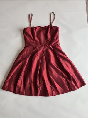 Laura Scott zeitloses Kleid weinrot, elegant & unkompliziert - sehr gut, M 38