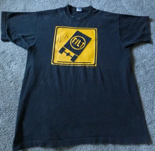 Rare Vintage 90s TILT Punk Rock Grunge Thrash Tour Concert S 1990s vintage concert t-shirt, vintage, size XL, single stitch, B+ condition