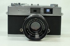 Konica Auto S2 35mm Camera 45mm F 1.8 lens Rangefinder. Tested meter works