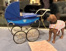Sindy Vintage Walk In The Park Set / Pram / Dog / Baby / Great Condition
