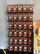 Pop MART Labubu Happy Halloween Party Series Sitting Plush Pendant 1Pcs NEW 