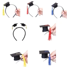 Graduation Season Headband for School Graduates Graduation Hat Duckbill Hairclip