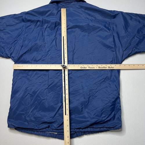 VTG Russell Jacket Mens Snap Button Windbreaker Coaches Gold Tag True 70s Size L - Picture 5 of 6