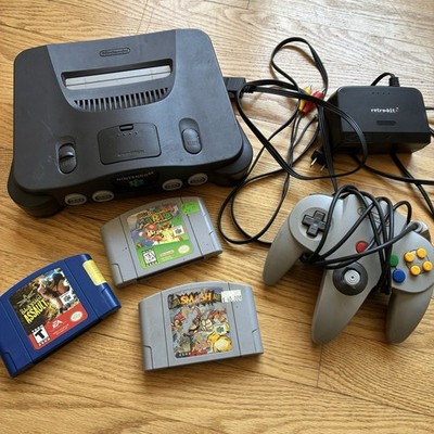 Nintendo 64 Console Bundle   Tested & Fully Working