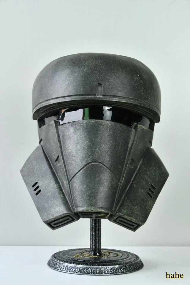 Star Wars Imperial Tank Trooper Casco Halloween Cosplay Accesorios 1:1 Resina Réplica Foto 2 de 4