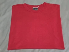 Jungmaven VERNONSS Punch Pink Minimalist Hemp Blend Tshirt SZ Medium Made USA 