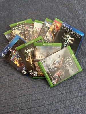 Xbox One & PS4 Game Lot Fallout Far Cry Assassin s Creed Star Wars + More