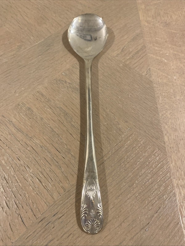 Vintage Silverplated Serving Spoon Made in Italy