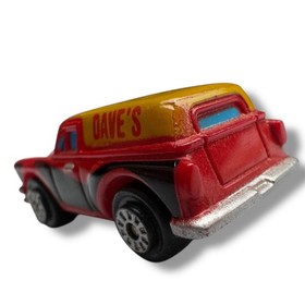 Vintage Micro Machines Galoob '53 Chevrolet Delivery Sedan Chevy Red "Dave's"