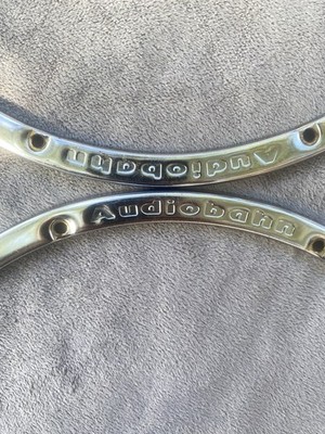 Vintage Pair Audiobahn 12'' Subwoofer Trim Rings