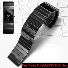 27/35mm Ceramic Watch Straps For Rado Diamaster Series Bracelet Replacement New