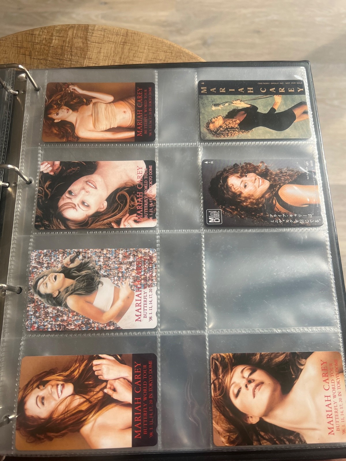 Mariah Carey - Telephone Cards - Superb set Promo Only Phone Cards, Japanese.