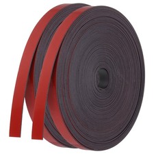 Magnetic Strip Roll, for DIY Crafts, Whiteboards, Refrigerator Magnets, Black