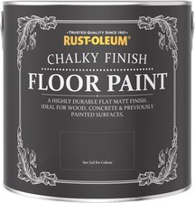 Rust-Oleum Scratch-Resistant Floor Paint in Chalky Finish - Faded Ember 2.5L