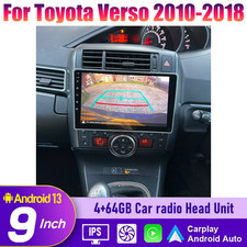 9"Wireless CarPlay Android Auto Car Radio Upgrade Kit For Toyota Verso 2010-2018