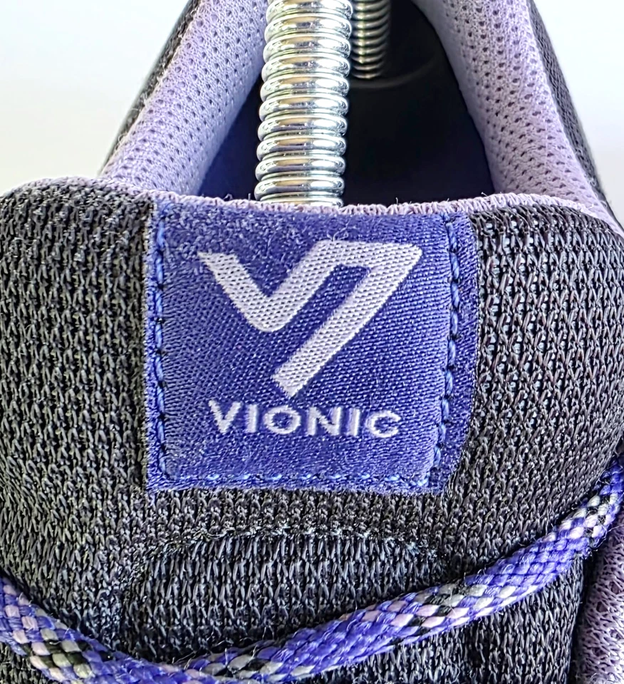 VIONIC McKinley Trail Walker Zapatos 3105 Gris Púrpura Para Mujer Talla 9.5 41.5 Tenis Foto 3 de 4