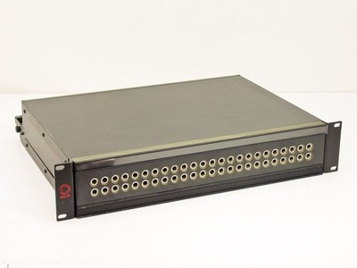 RPT48 AVP Series 24-Port Audio Patch Panel 1/4'' Jacks - 19'' Rackmount 2U