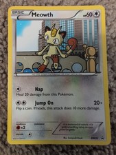 Meowth BW35 Black & White Black Star Promo Pokemon Card on eBay