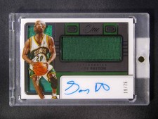 2022-23 Panini One And One Gary Payton Auto Patch /75
