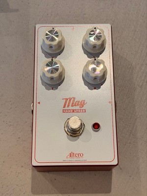 Altero Mag HAND WIRED Distortion Guitar Effect Pedal, Near Mint