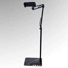 Tablet Floor Stand Phone Holder Height Angle Adjustable Long Arm Mount
