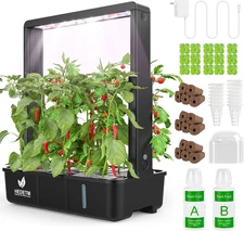Hopegarden Indoor Garden Hydroponics Growing System: 15 Pods Plant...