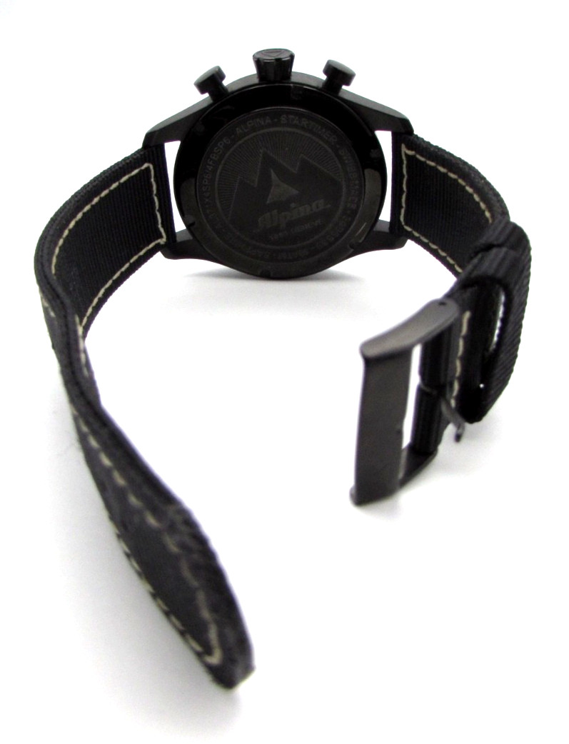 Alpina Startimer AL-371X4SP6 Quartz Chronograph 42mm Sapphire Crystal Day/Date