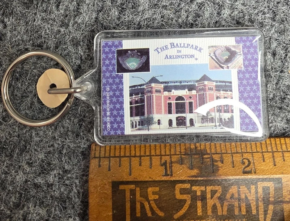 Texas Rangers Ballpark In Arlington Keychain Souvenir Travel Gift - Image 2 of 4