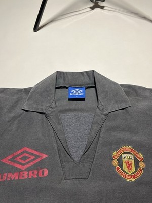 1992/93 Manchester United Umbro Vintage Training Drill Top