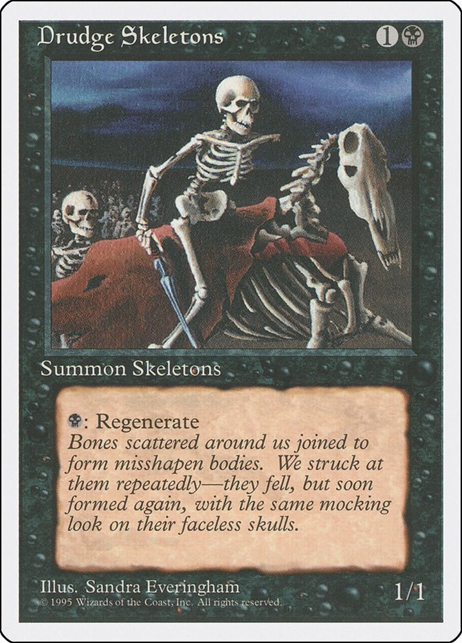 Drudge Skeletons #133 ** (LP) - Fourth Edition MTG