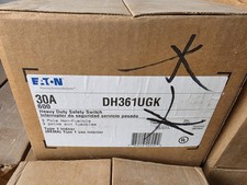 New Eaton DH361UGK  30 Amp 600v Non-Fused NEMA 1 Disconnect Switch