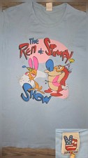 2013 Rare The Ren & Stimpy Show Large Graphic T-Shirt Size L MTV/Nickelodean