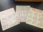 Matt Groening (3) GREETINGS FROM HELL Blank Interior Cards! - 1987-89 — photo 1