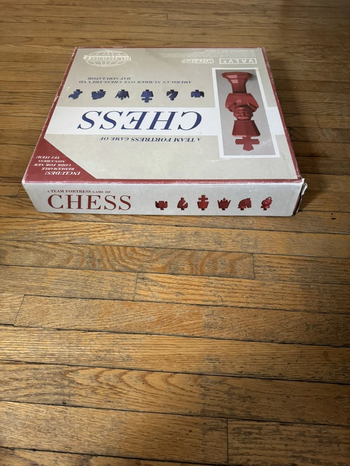 RARE Team Fortress 2 TF2 Chess Set 2013 Wizkids NO CODE - EXCELLENT CONDITION - Image 3 of 4