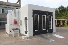 275.6 200.8 129.9 Inch Custom Electric Paint Booth Open Face Paint Booth