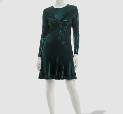 twist front long sleeve velvet fit & flare dress Stained Blackberry Velvet Bell Sleeve Dress 3XL