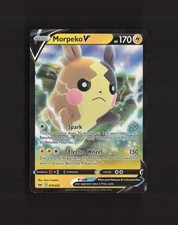 Carta Pokemon Holo Morpeko V 079/202 Spada e Scudo Ultra Rara LP+