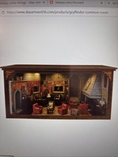 Harry Potter Gryffindors Common Room Department 56 A Room With A View 6018030