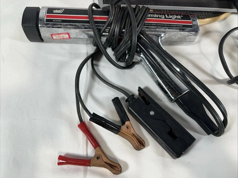 Analizador de motor Craftsman con empuñadura de pistola luz de sincronización cromada y cable accesorio Foto 3 de 4