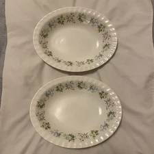 2 SPRING VALLEY OVAL SERVING BOWL 11" BY MINTON CHINA