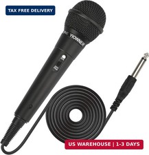 Wired Microphone, Karaoke Handheld Microphone for Singing, Mic Karaoke with 2.5m