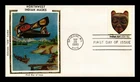 DR JIM STAMPS US COVER NORTHWEST INDIAN MASKS FDC COLORANO SILK CACHET