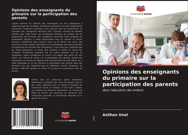 Opinions Des Enseignants Du Primaire Sur La Participation Des Parents Unal Buch-image